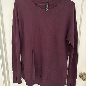 Athleta Plum Long Sleeve Pullover